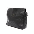 【#028】Pre-owned Chanel Medium Classic Flap Black Caviar Leather Shoulder Bag HZ251101014