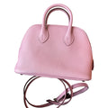 【#205】Pre-owned Hermès Bolide 1923 Mini Bag Mauve Sylvestre Chevre Mysore Leather HZ251101019