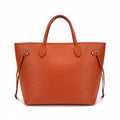 【#038】Pre-owned Louis Vuitton Neverfull MM Orange Epi Leather Tote Bag with PouchHZ2603060&&