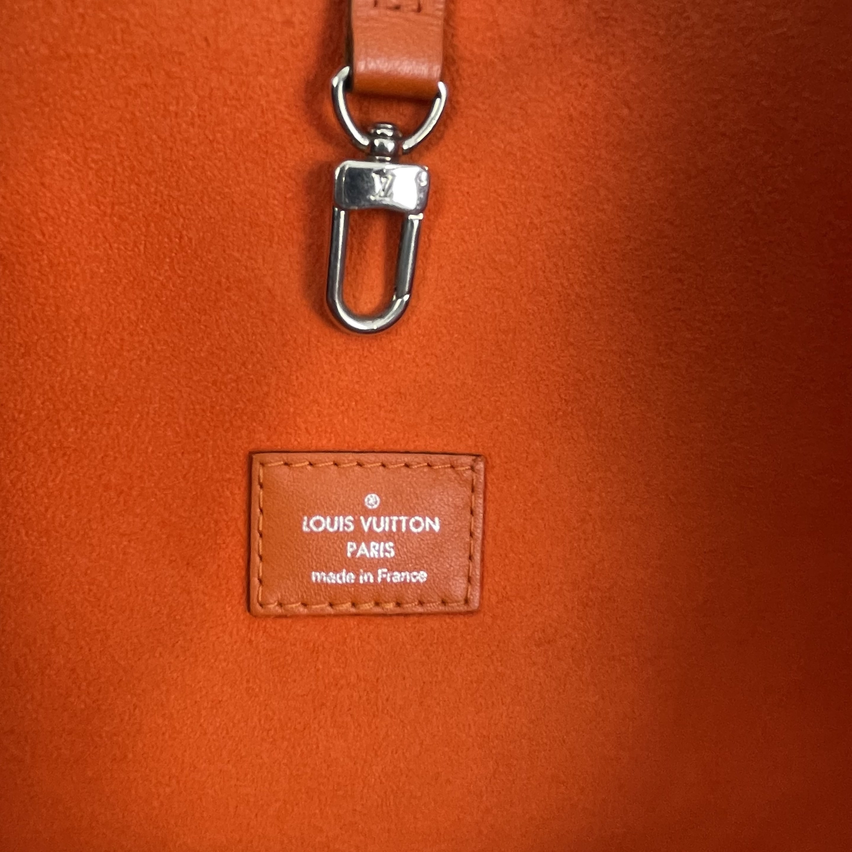 【#038】Pre-owned Louis Vuitton Neverfull MM Orange Epi Leather Tote Bag with PouchHZ2603060&&