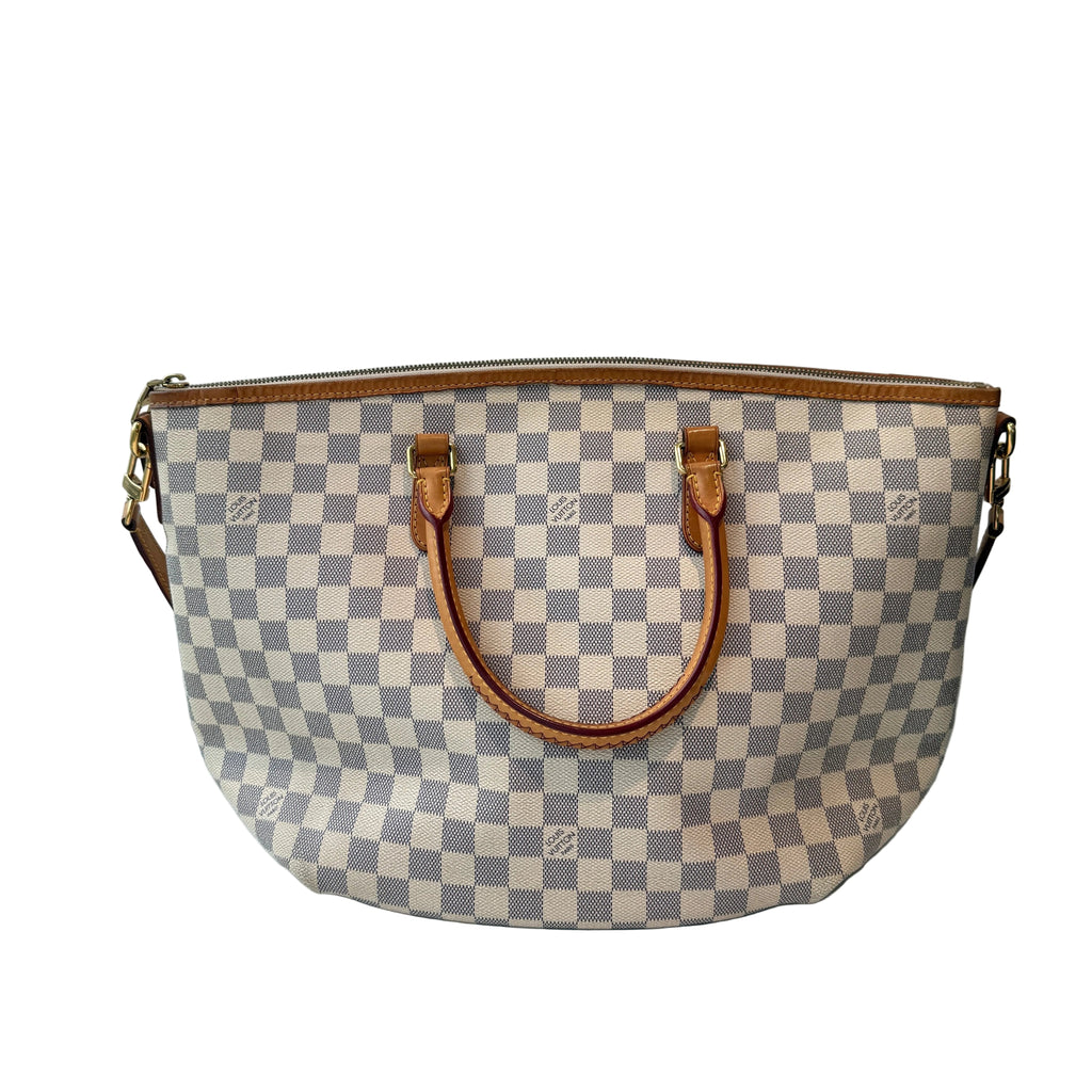【#079】Pre-owned Louis Vuitton Saleya MM Damier Azur Canvas Tote BagHZ2510220&&