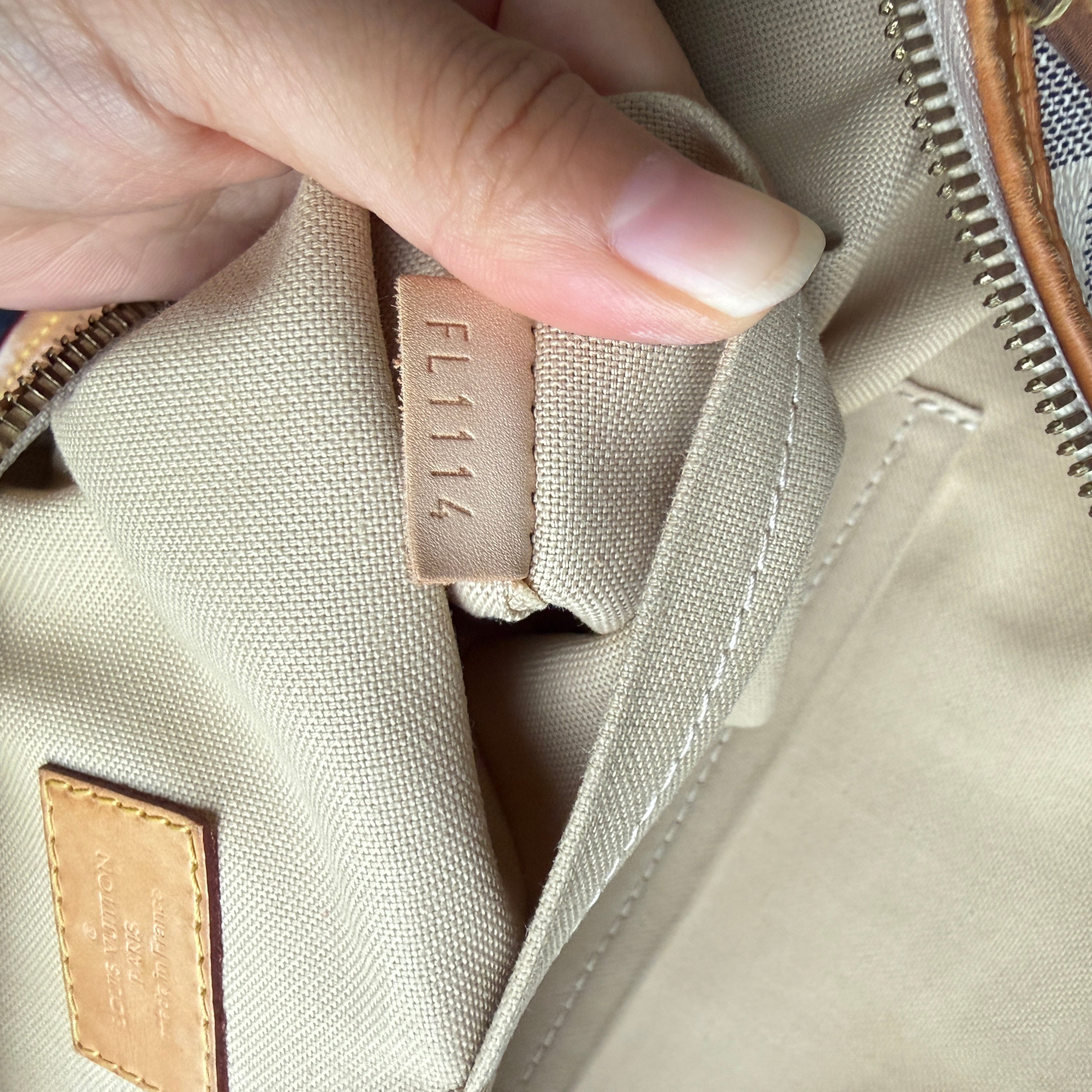【#079】Pre-owned Louis Vuitton Saleya MM Damier Azur Canvas Tote BagHZ2510220&&