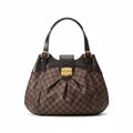 【#070】Pre-owned Louis Vuitton Sistina PM Damier Ebene Canvas Shoulder Bag