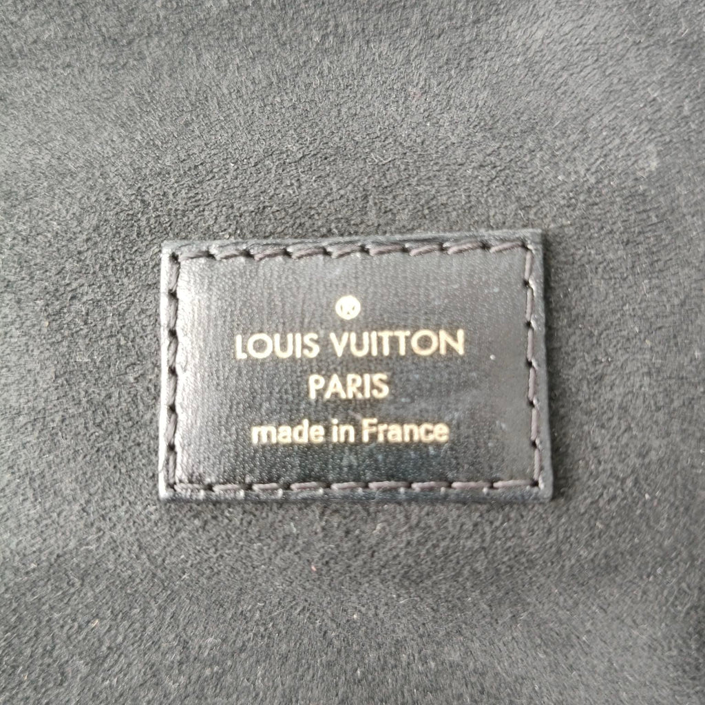 【#048】Pre-owned Louis Vuitton Vanity PM Reverse Monogram Canvas Black Calfskin Leather Vanity BagHZ260304