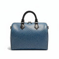 【#061】Pre-owned Louis Vuitton Speedy 30 Blue Epi Leather Denim Effect Top Handle BagHZ2601310&&