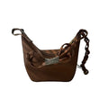 【#103】Pre-owned Loewe Hammock Mini Brown Calfskin Hobo HZ251129023