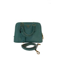 【#273】Pre-owned Prada Medium Promenade Bag Saffiano Leather in Sage Green with Gold-Tone Hardware