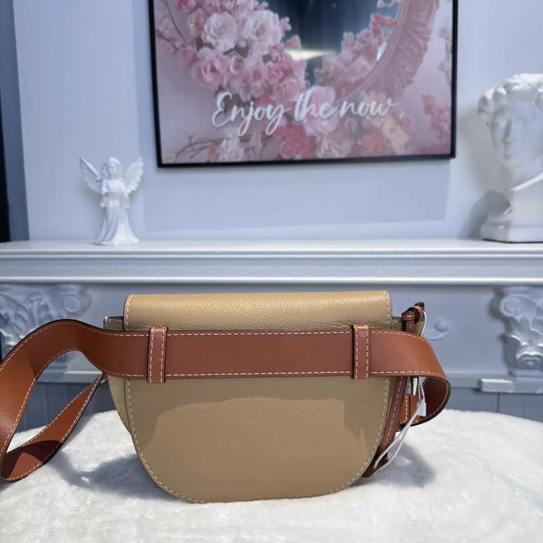 【#109】Pre-owned Loewe Gate Mini Brown Calfskin Bumbag HZ251225019