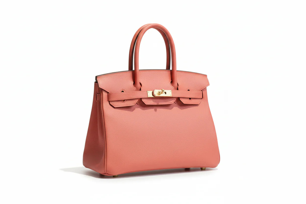 【#015】Pre-owned Hermès Birkin 30 Crevette Epsom Leather R stamp Handbag HZ260209014
